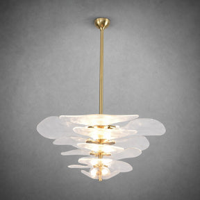 Petal Layered Murano Glass Chandelier