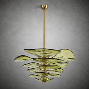 Petal Layered Murano Glass Chandelier