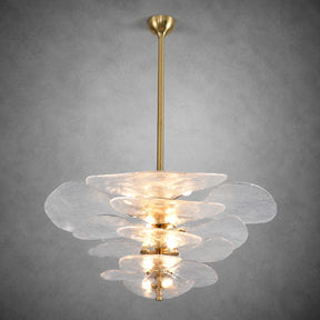 Petal Layered Murano Glass Chandelier