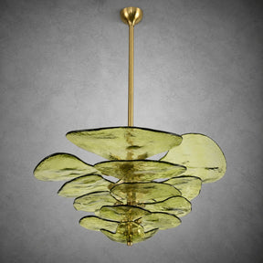 Petal Layered Murano Glass Chandelier