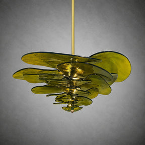Petal Layered Murano Glass Chandelier