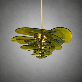 Petal Layered Murano Glass Chandelier