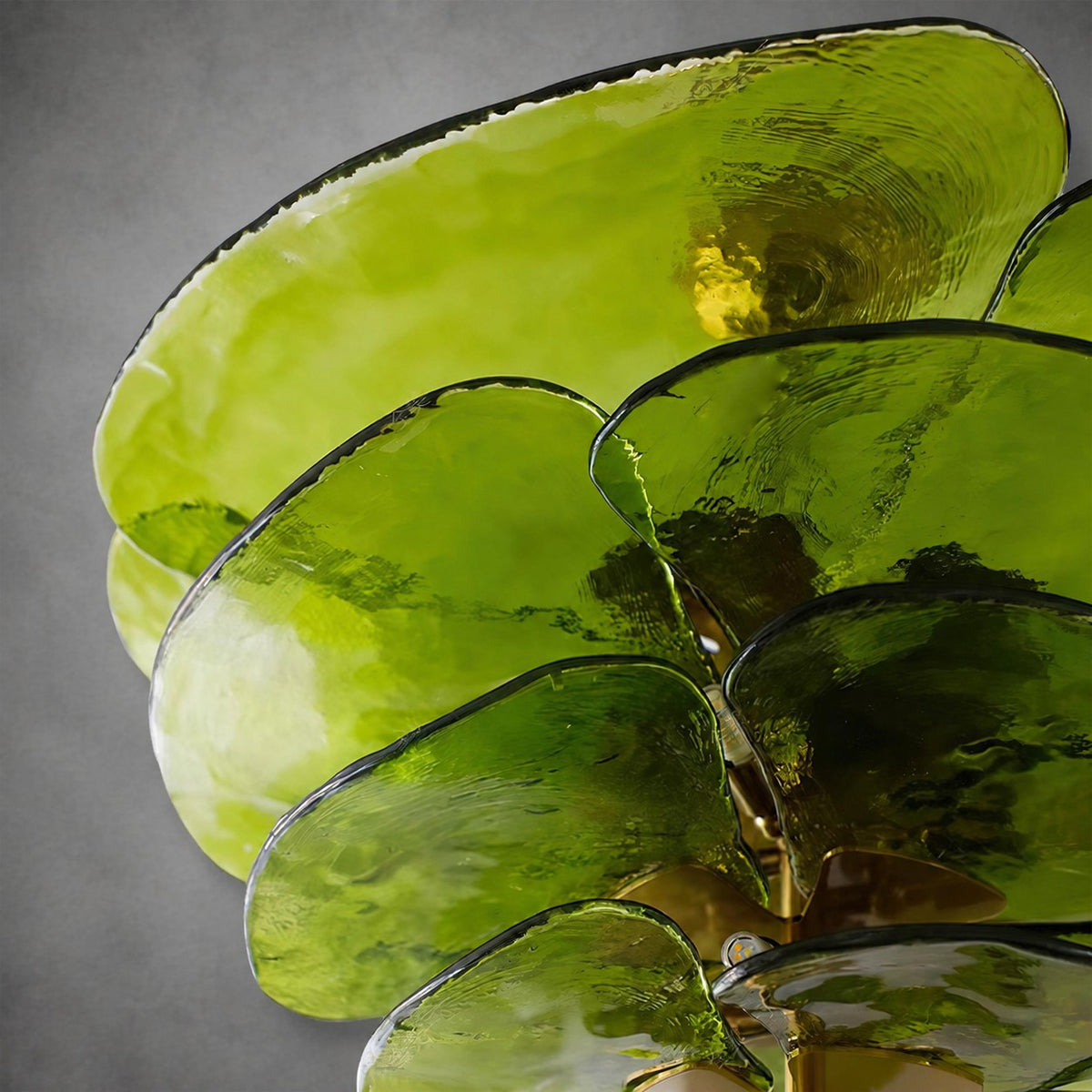 Petal Layered Murano Glass Chandelier