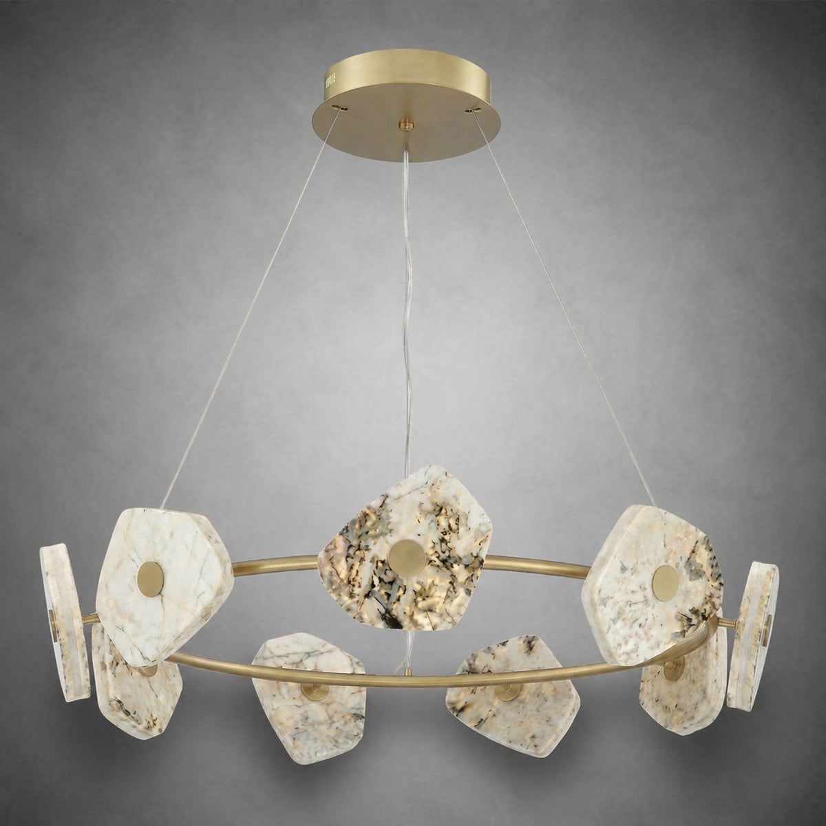 Petra Modern Natrual Stone Pendant Light