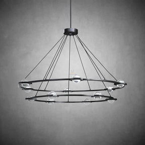 Planets 2-Tier Round Chandelier 48"