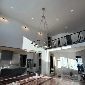 Planets 2-Tier Round Chandelier 60", Decoration Lamp