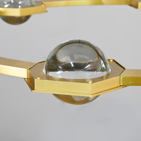 Planets Round Chandelier 48" LED Light