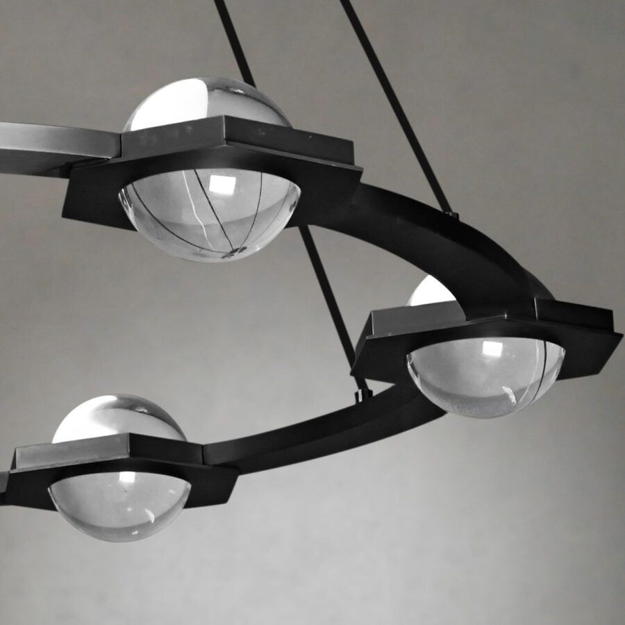 Planets Round Chandelier 48" LED Light