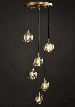 Post-modern Extra-long Pendant Light Fixtures for Staircase/High-ceiling Space/Foyer