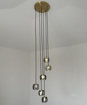 Post-modern Extra-long Pendant Light Fixtures for Staircase/High-ceiling Space/Foyer