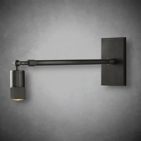 Utilitaive Brass Grand Telescoping Sconce