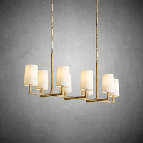 Wrighty Linear Chandelier 54"L 72"L