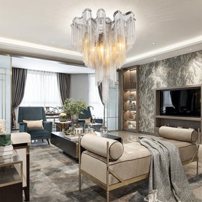 Tassel Aluminum Chain Ceiling Lighting