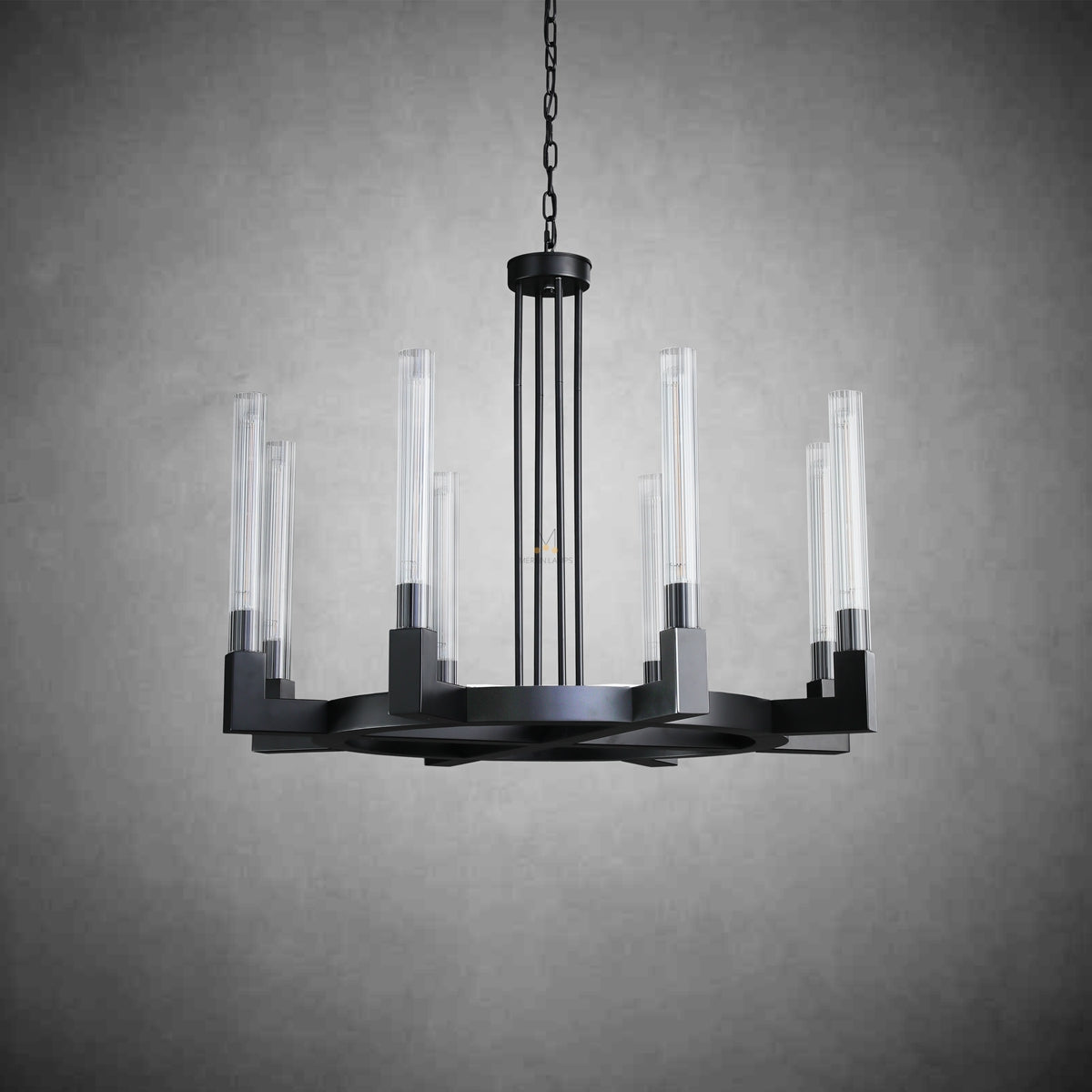 Pulse Chandelier Round/Rectanger Chandelier For Living Room Kitchen Dining Room