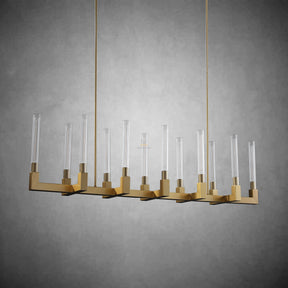 Pulse Chandelier Round/Rectanger Chandelier For Living Room Kitchen Dining Room