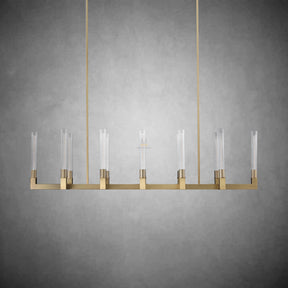 Pulse Chandelier Round/Rectanger Chandelier For Living Room Kitchen Dining Room