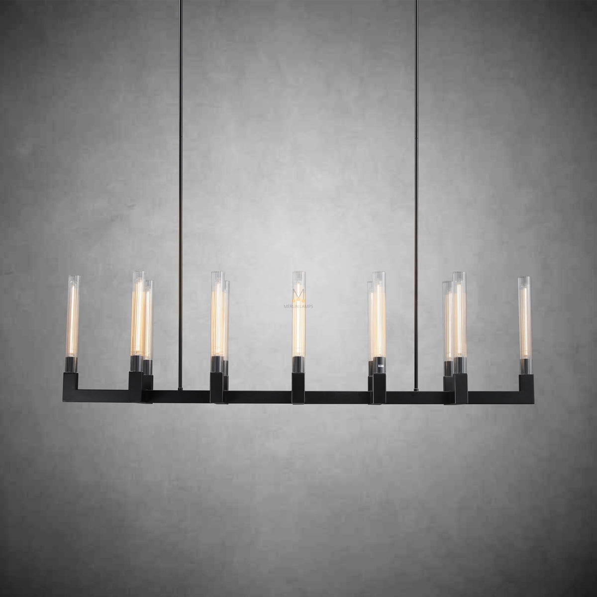Pulse Chandelier Round/Rectanger Chandelier For Living Room Kitchen Dining Room