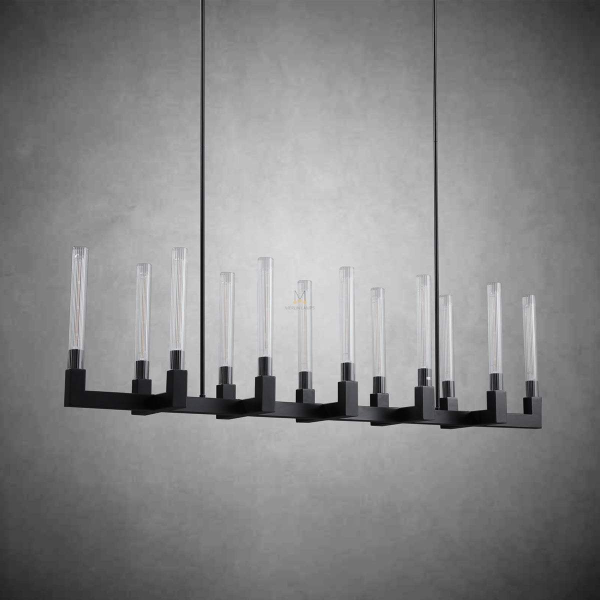 Pulse Chandelier Round/Rectanger Chandelier For Living Room Kitchen Dining Room