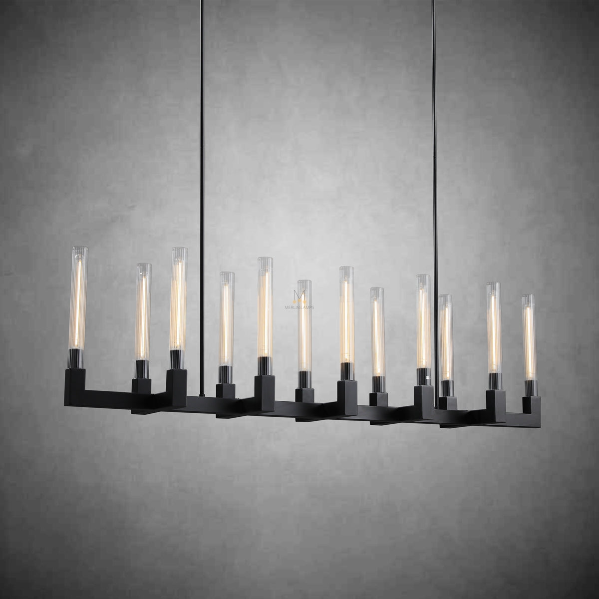 Pulse Chandelier Round/Rectanger Chandelier For Living Room Kitchen Dining Room