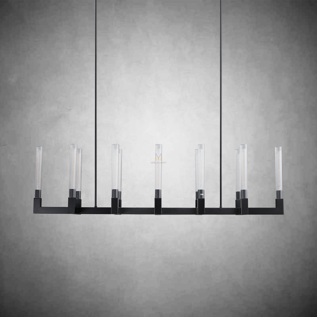 Pulse Chandelier Round/Rectanger Chandelier For Living Room Kitchen Dining Room