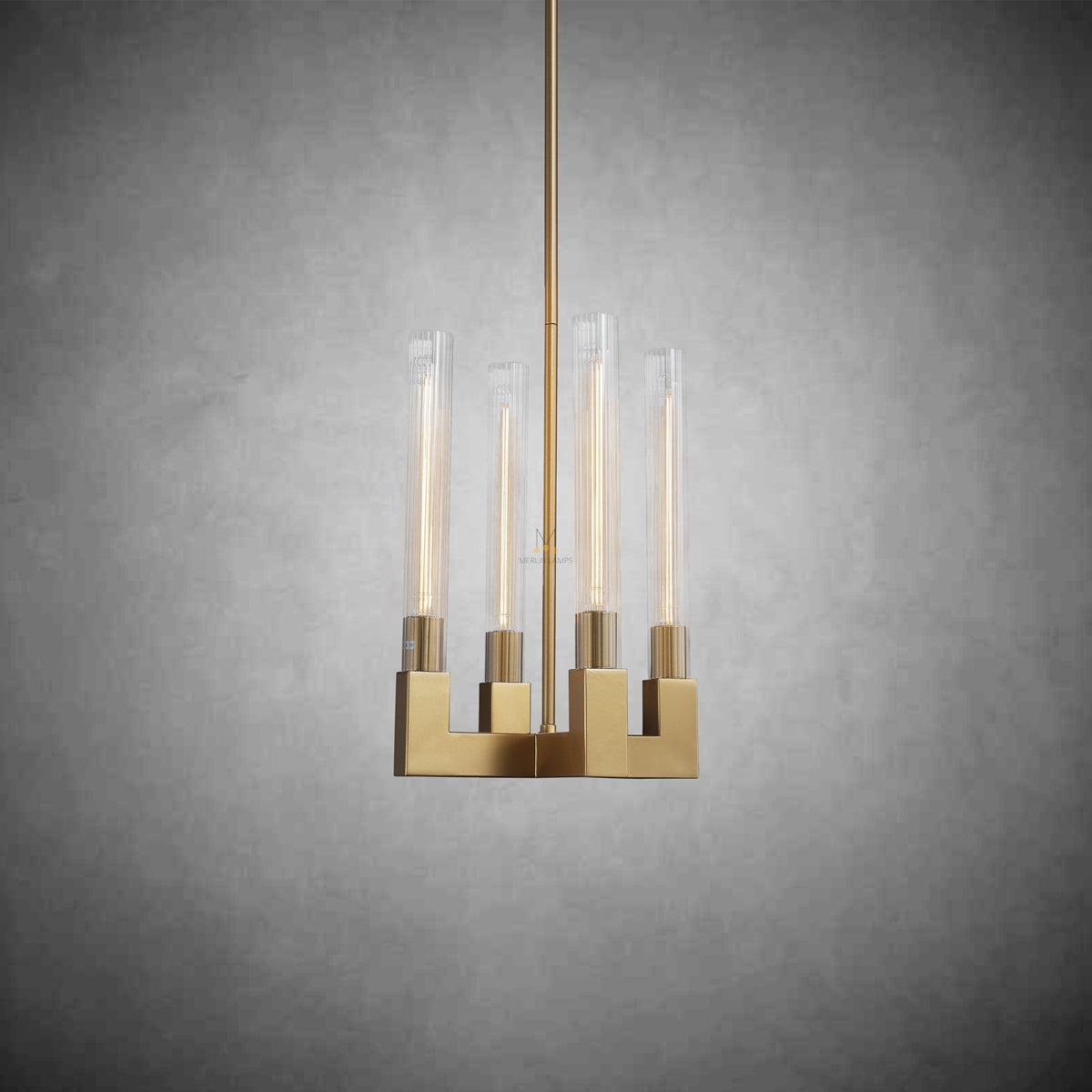 Pulse Chandelier Round/Rectanger Chandelier For Living Room Kitchen Dining Room