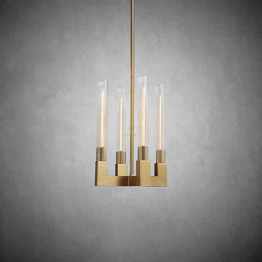 Pulse Chandelier Round/Rectanger Chandelier For Living Room Kitchen Dining Room