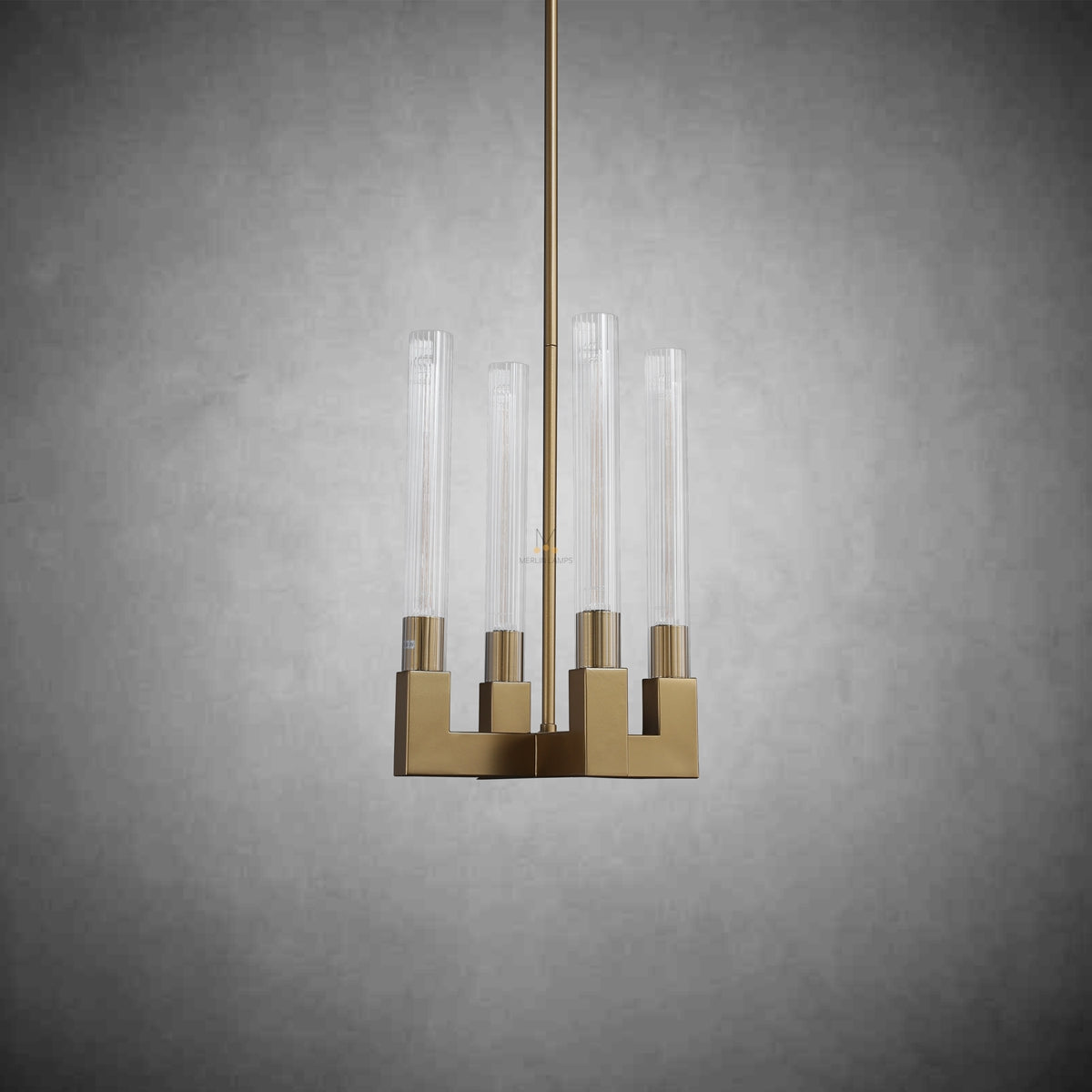Pulse Chandelier Round/Rectanger Chandelier For Living Room Kitchen Dining Room