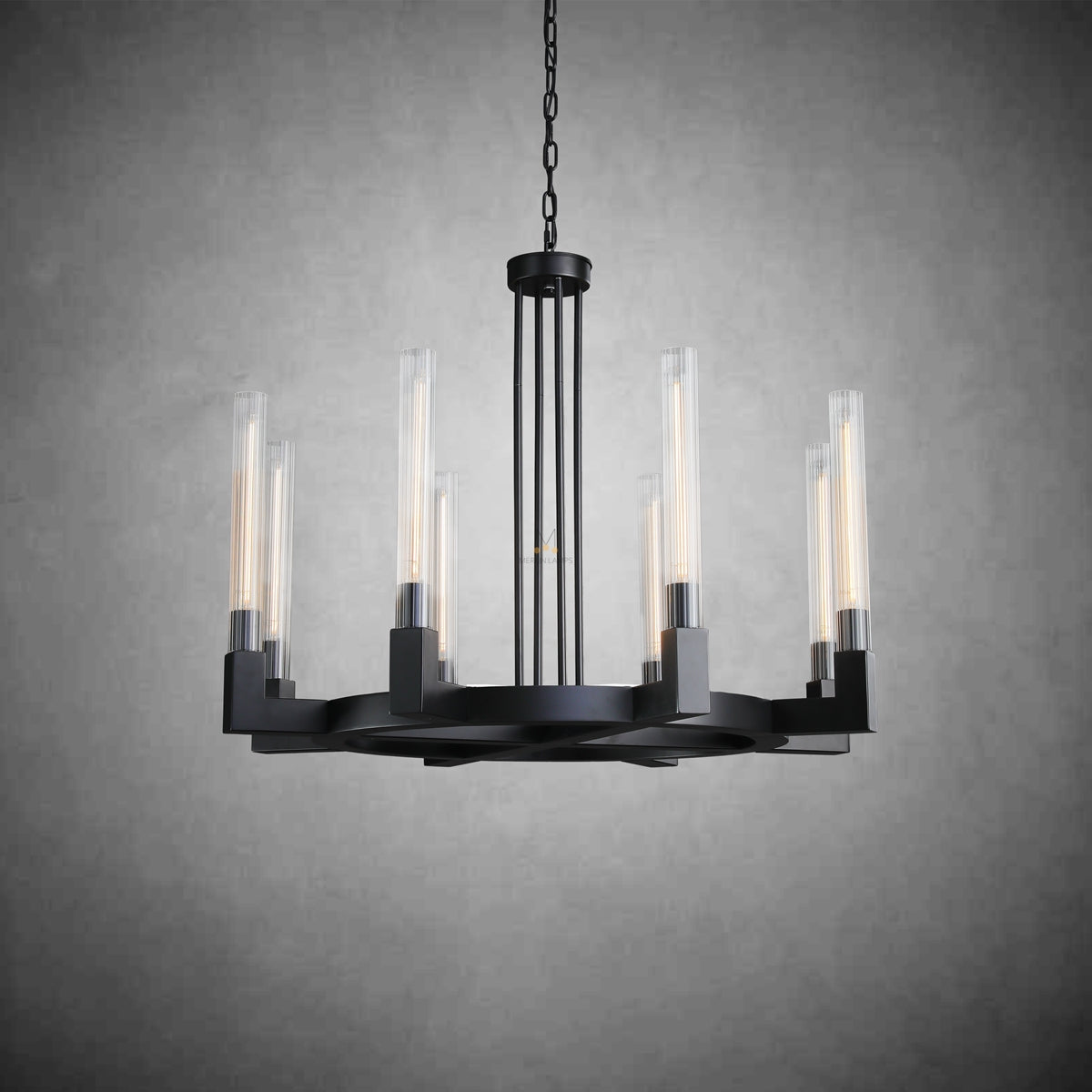 Pulse Chandelier Round/Rectanger Chandelier For Living Room Kitchen Dining Room