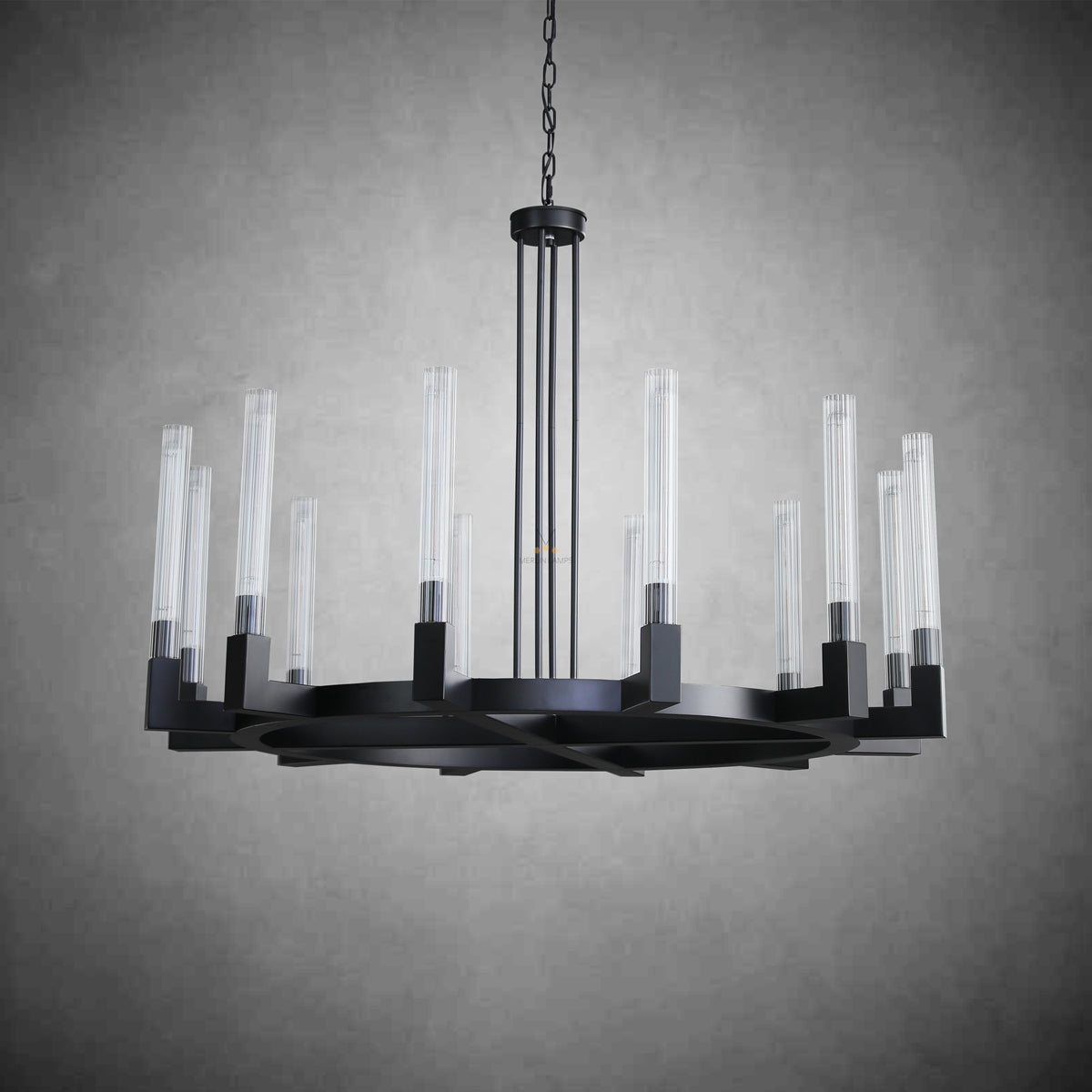 Pulse Chandelier Round/Rectanger Chandelier For Living Room Kitchen Dining Room