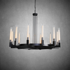 Pulse Chandelier Round/Rectanger Chandelier For Living Room Kitchen Dining Room