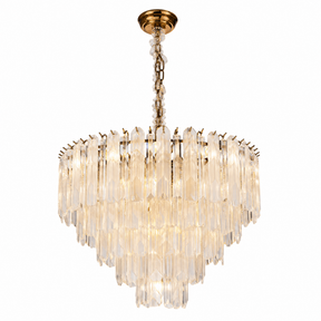 Quadro Glass Rod Chandelier — product photo