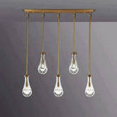 Raindrop Linear Chandelier 5-Light 36''