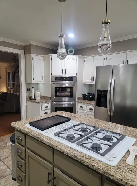 Raindrop Modern Glass Kitchen Island Pendant Light