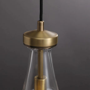 Raindrop Modern Glass Kitchen Island Pendant Light