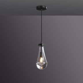 Raindrop Modern Glass Kitchen Island Pendant Light