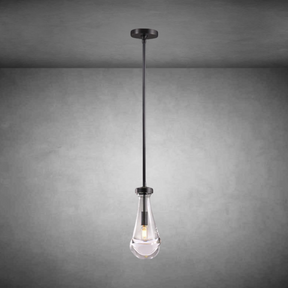 Raindrop Modern Glass Kitchen Island Pendant Light