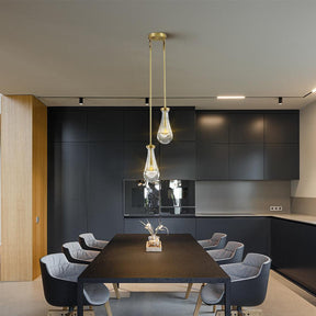 Raindrop Round Chandelier 2-Light 5''