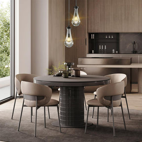 Raindrop Round Chandelier 2-Light 5''