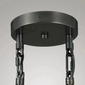 Raindrop Round Chandelier 2-Light 5''