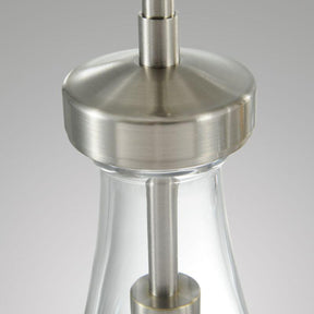 Raindrop Round Chandelier 3-Light 8''