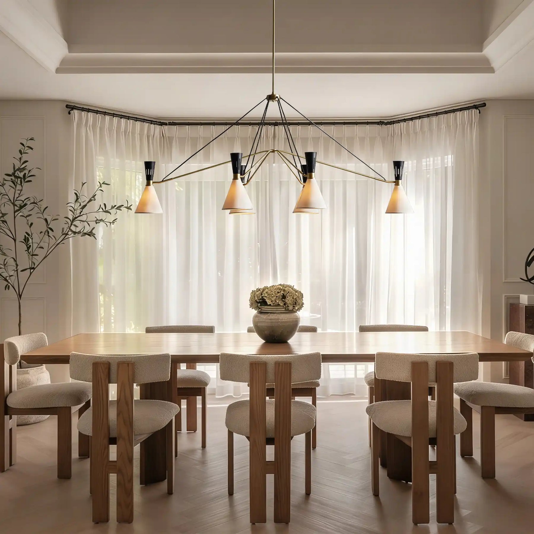 Ramsey 6-Light Linear Chandelier