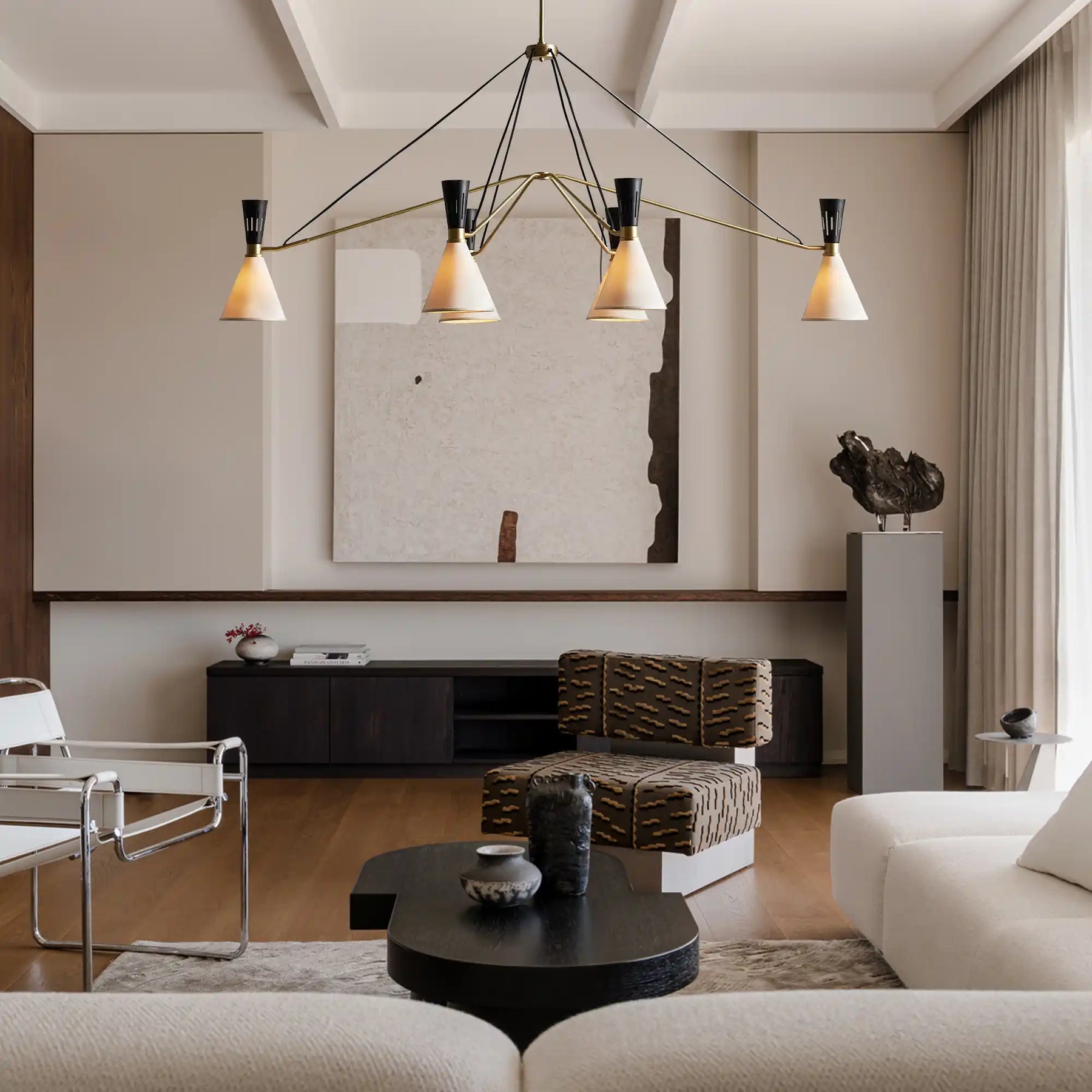 Ramsey 6-Light Linear Chandelier