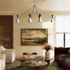 Ramsey 6-Light Linear Chandelier