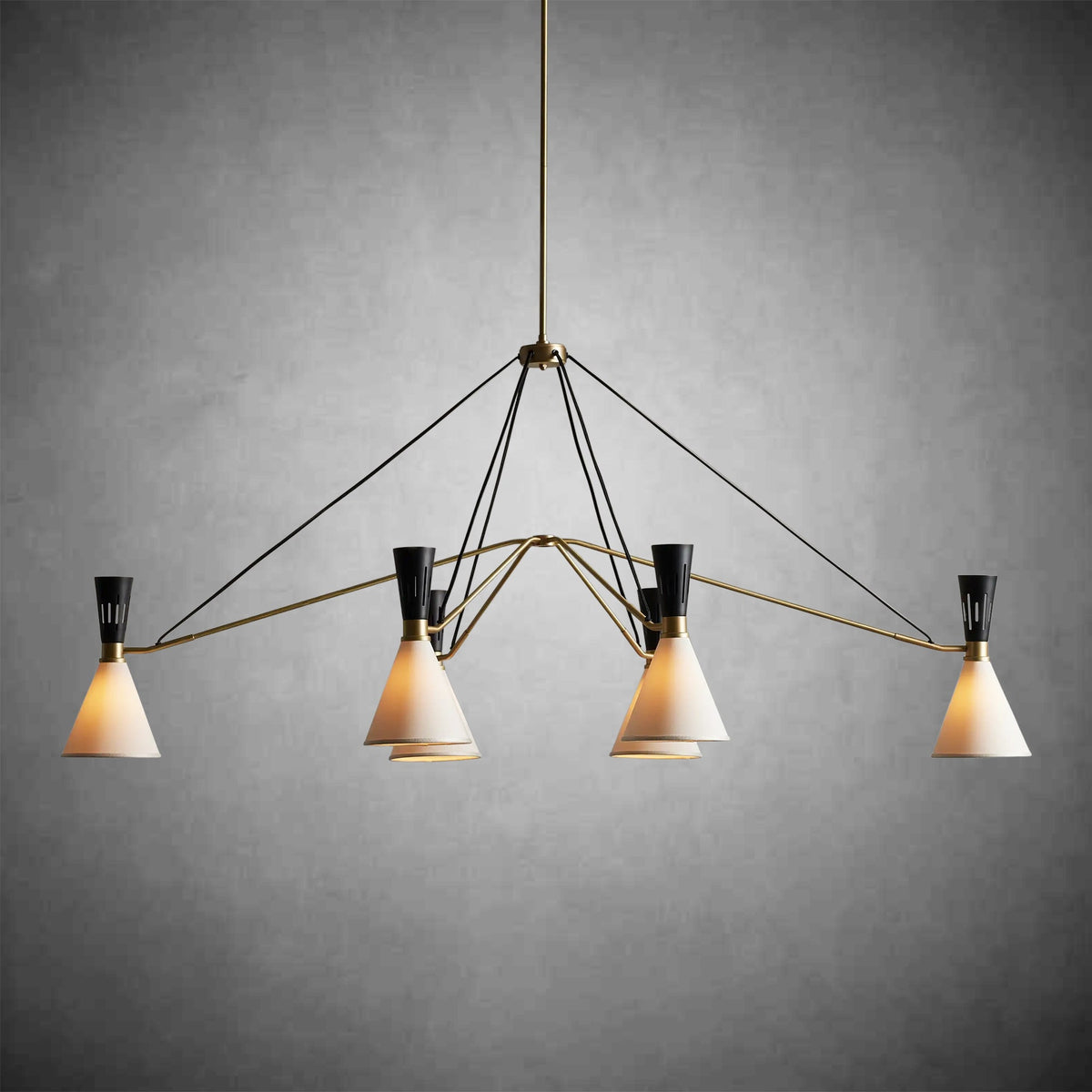 Ramsey 6-Light Linear Chandelier