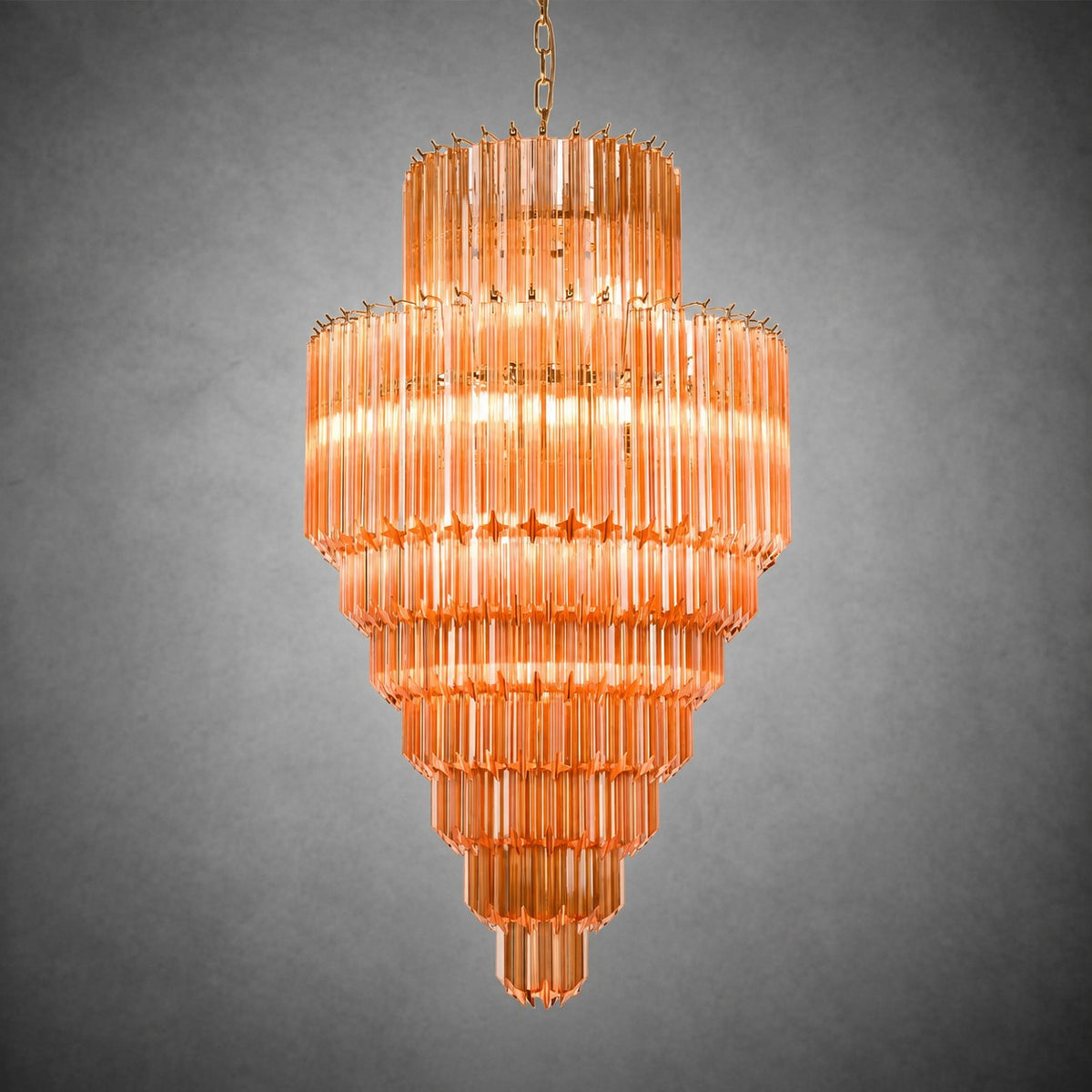 Raphael Pyramid Murano Chandelier