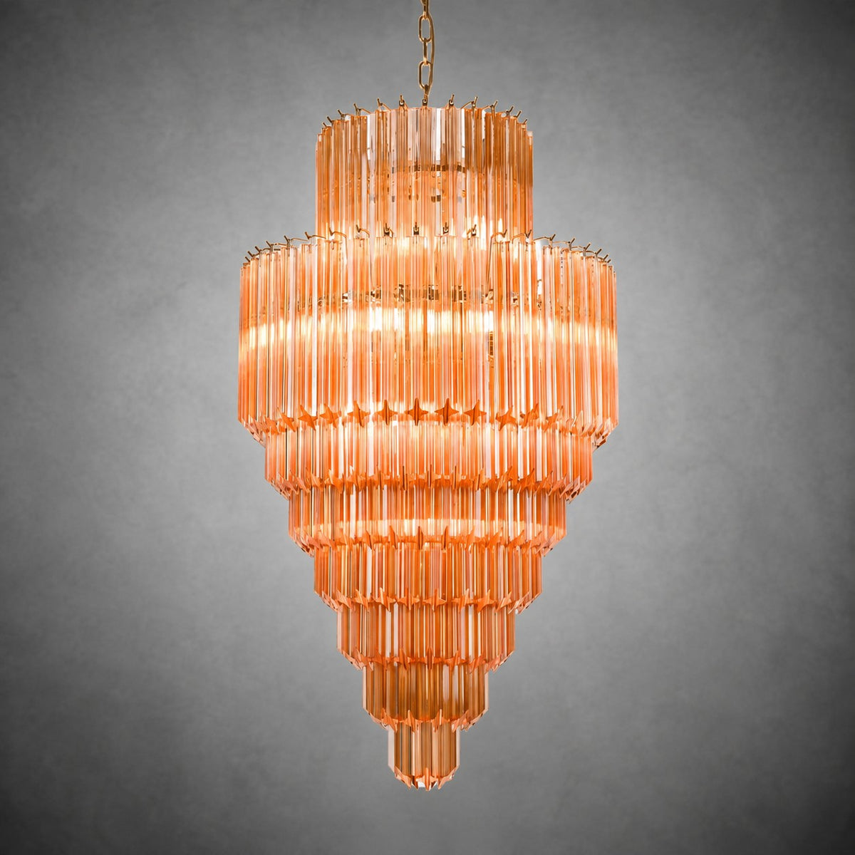 Raphael Pyramid Murano Chandelier
