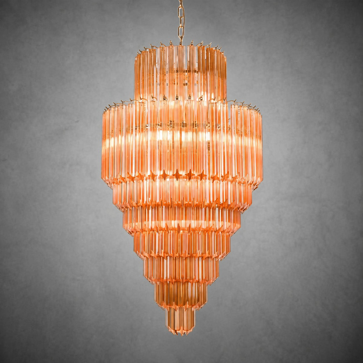 Raphael Pyramid Murano Chandelier