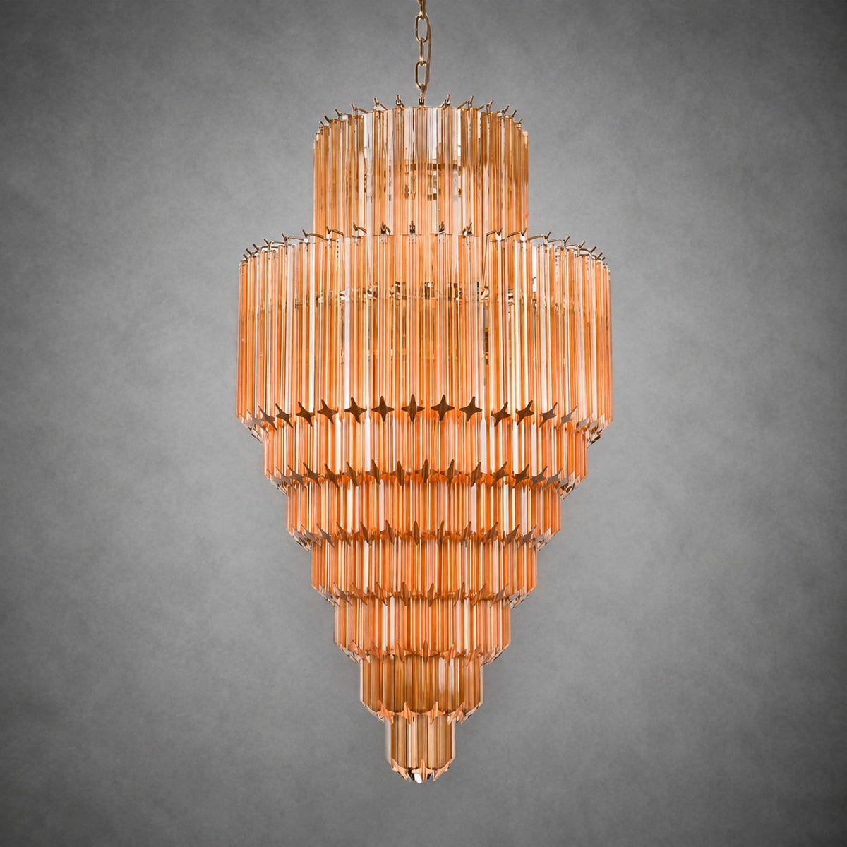 Raphael Pyramid Murano Chandelier