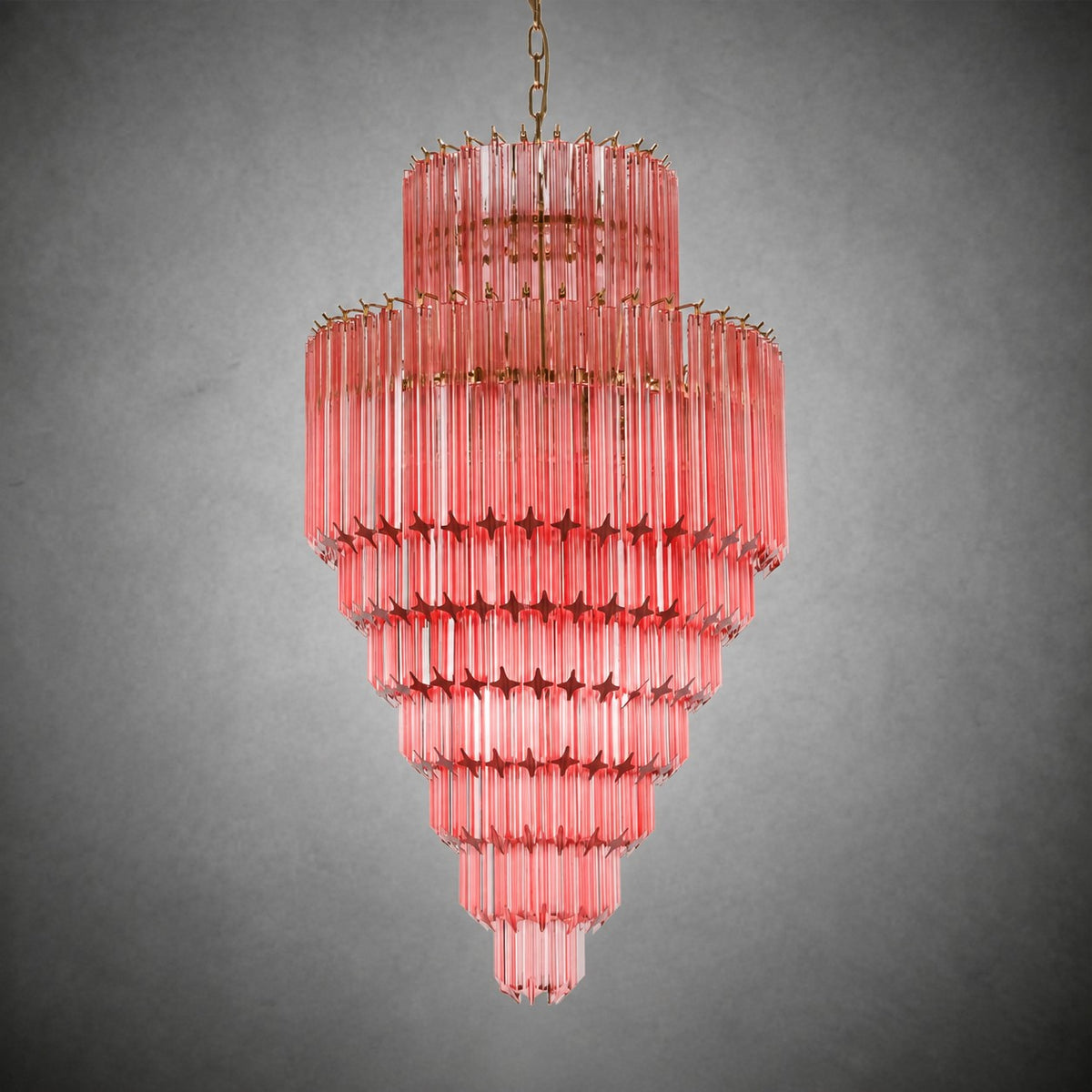 Raphael Pyramid Murano Chandelier