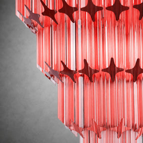 Raphael Pyramid Murano Chandelier